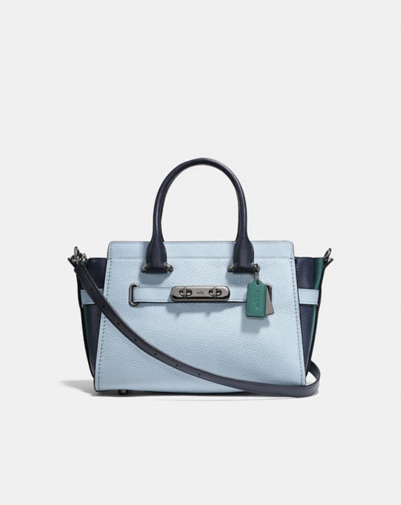 COACH SWAGGER 27 IN COLORBLOCK LEATHER