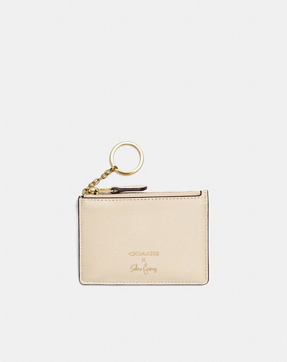 SELENA MINI SKINNY ID CASE IN REFINED CALF LEATHER