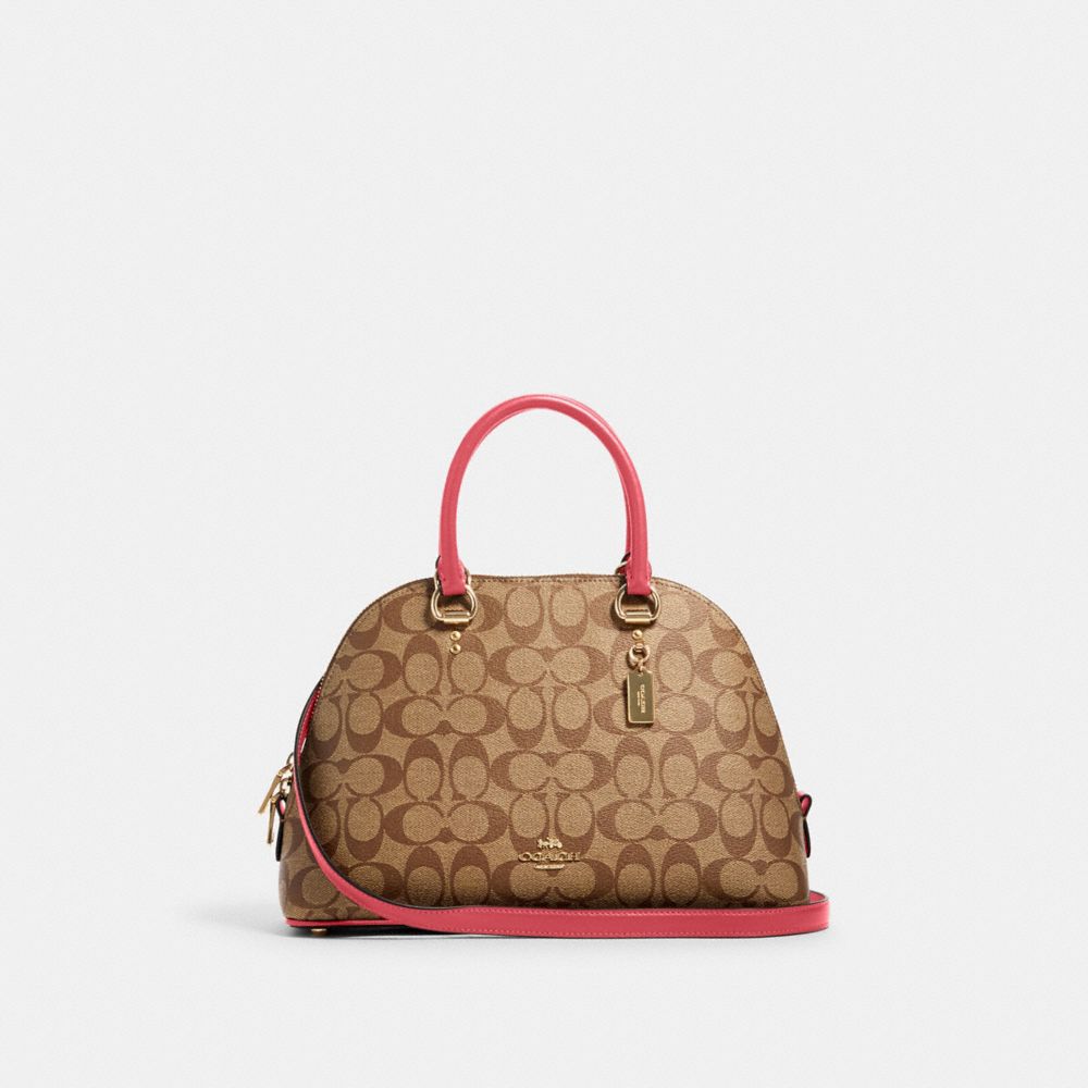 Katy Satchel In Signature Canvas