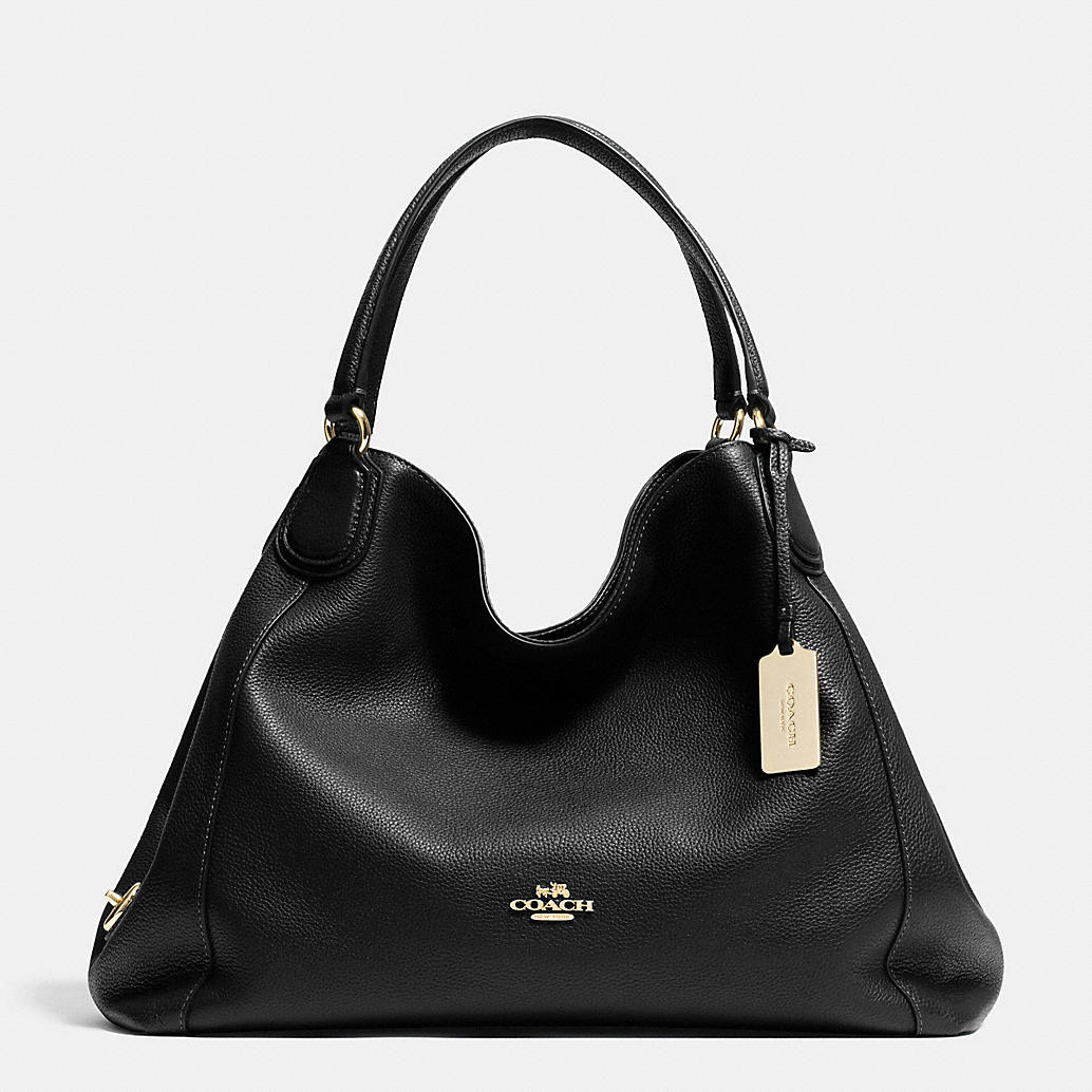 COACH Designer Purses | Edie Shoulder Bag In Leather