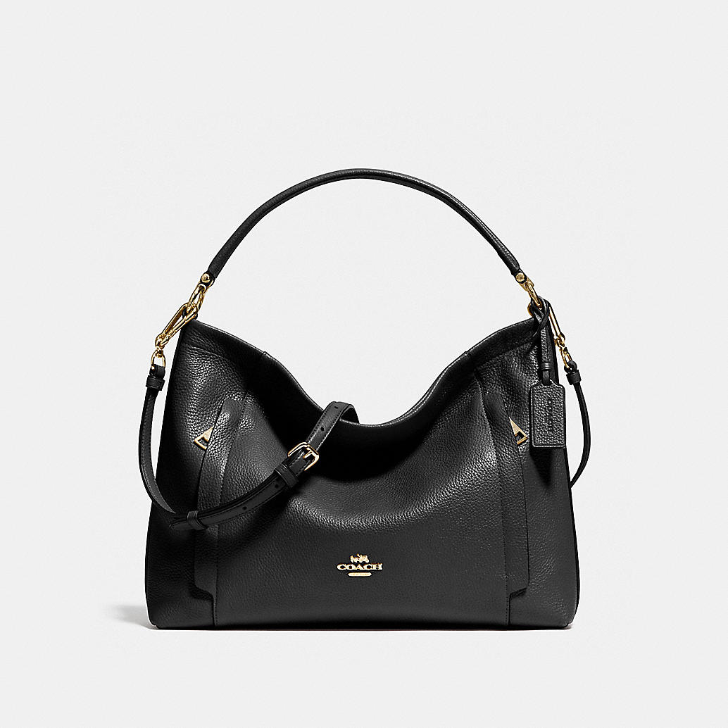 COACH Designer Purses | Scout Hobo In Pebble Leather