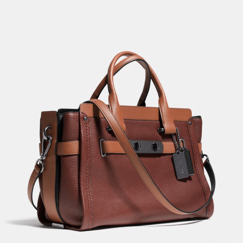 COACH Designer Handbags Coach Swagger Carryall In