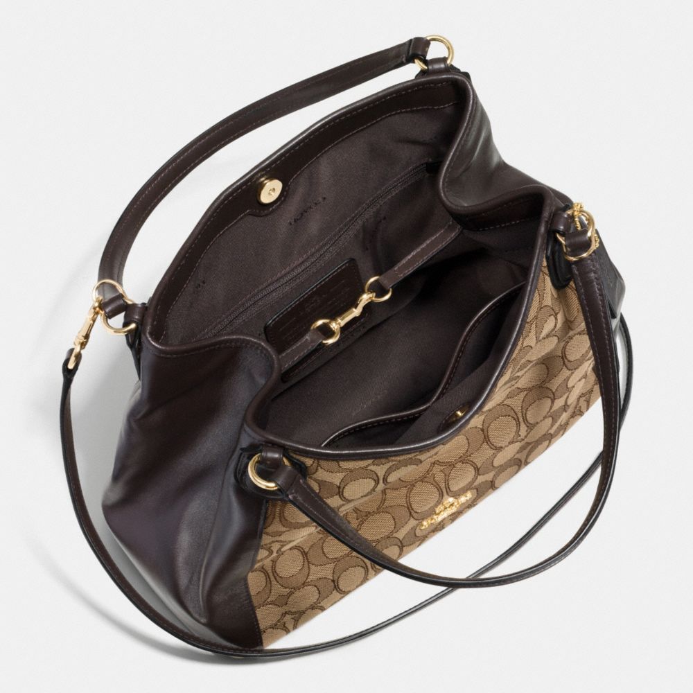 COACH Designer Purses | Edie Shoulder Bag 28 In Signature Jacquard