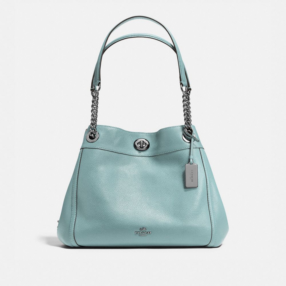 COACH Turnlock Edie Shoulder Bag