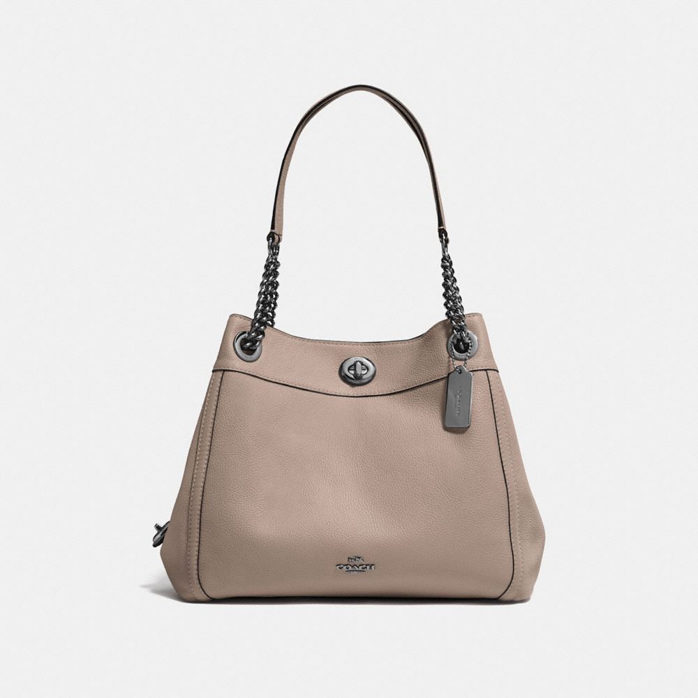 COACH Turnlock Edie Shoulder Bag