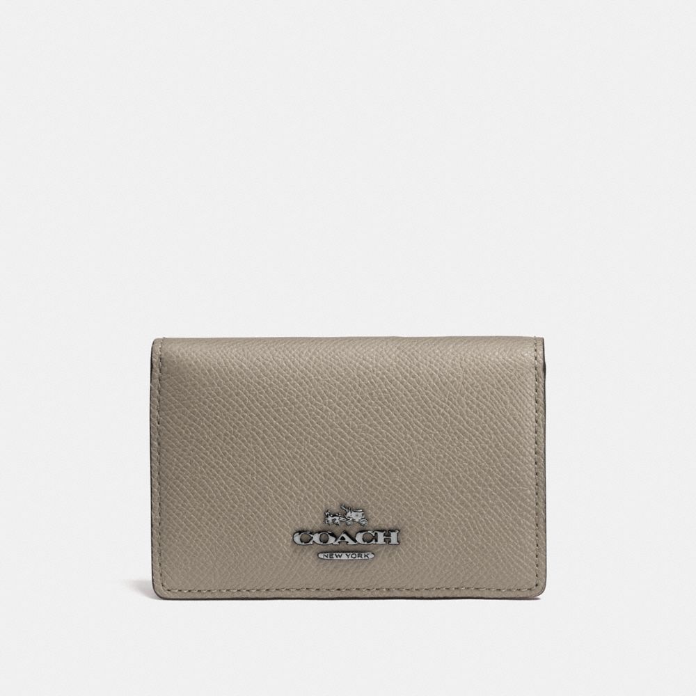 COACH Business Card Case in Crossgrain Leather