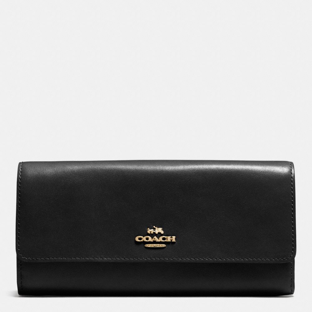 COACH: SLIM ENVELOPE WALLET IN SMOOTH LEATHER