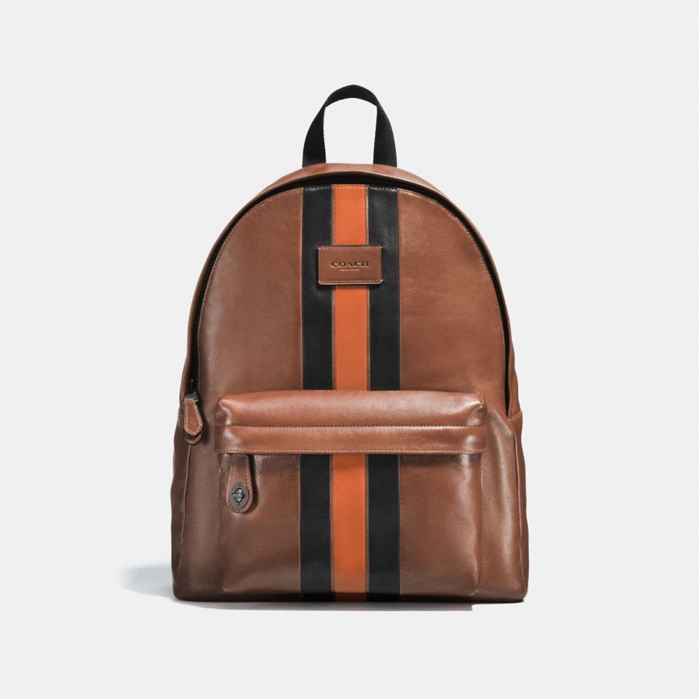 COACH Campus Backpack With Varsity Stripe