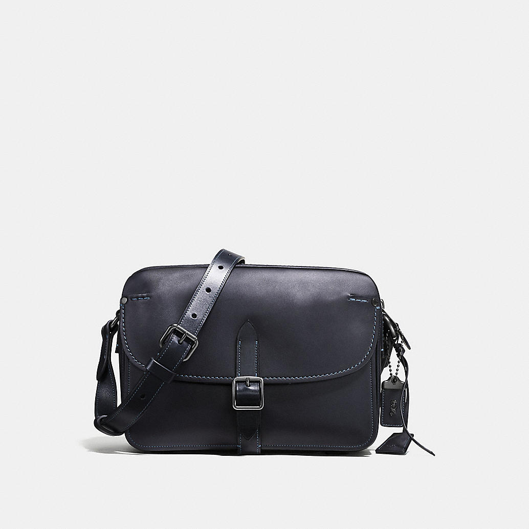 COACH Mens Leather Messenger | Gotham Crossbody In Glovetanned Leather