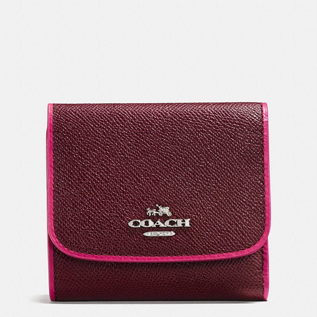 COACH: Small Wallet in Edgestain Leather