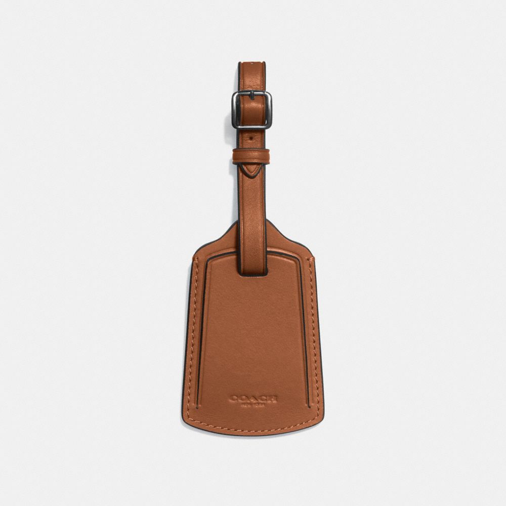COACH Luggage Tag in Glovetanned Leather