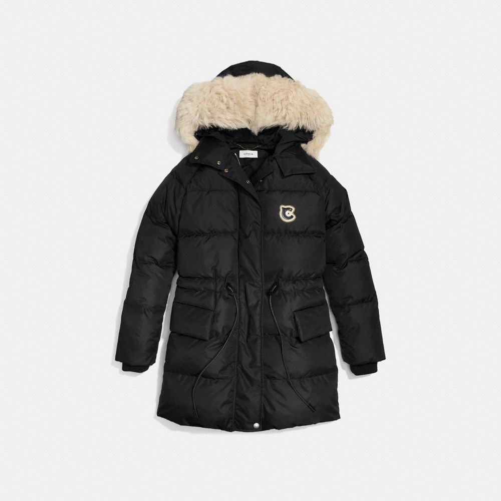 COACH Nylon Puffer Coat