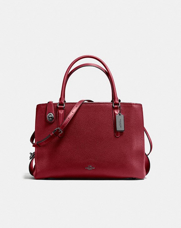 BROOKLYN CARRYALL 34 IN PEBBLE LEATHER