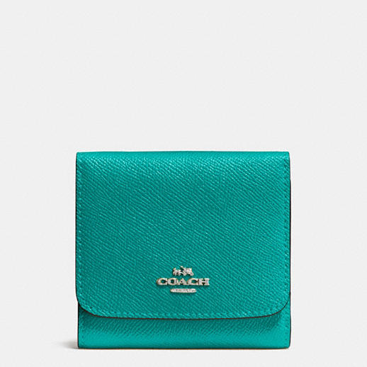 Small Wallet in Crossgrain Leather