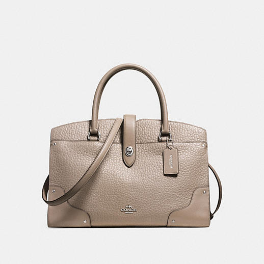 Mercer Satchel in Mixed Leathers