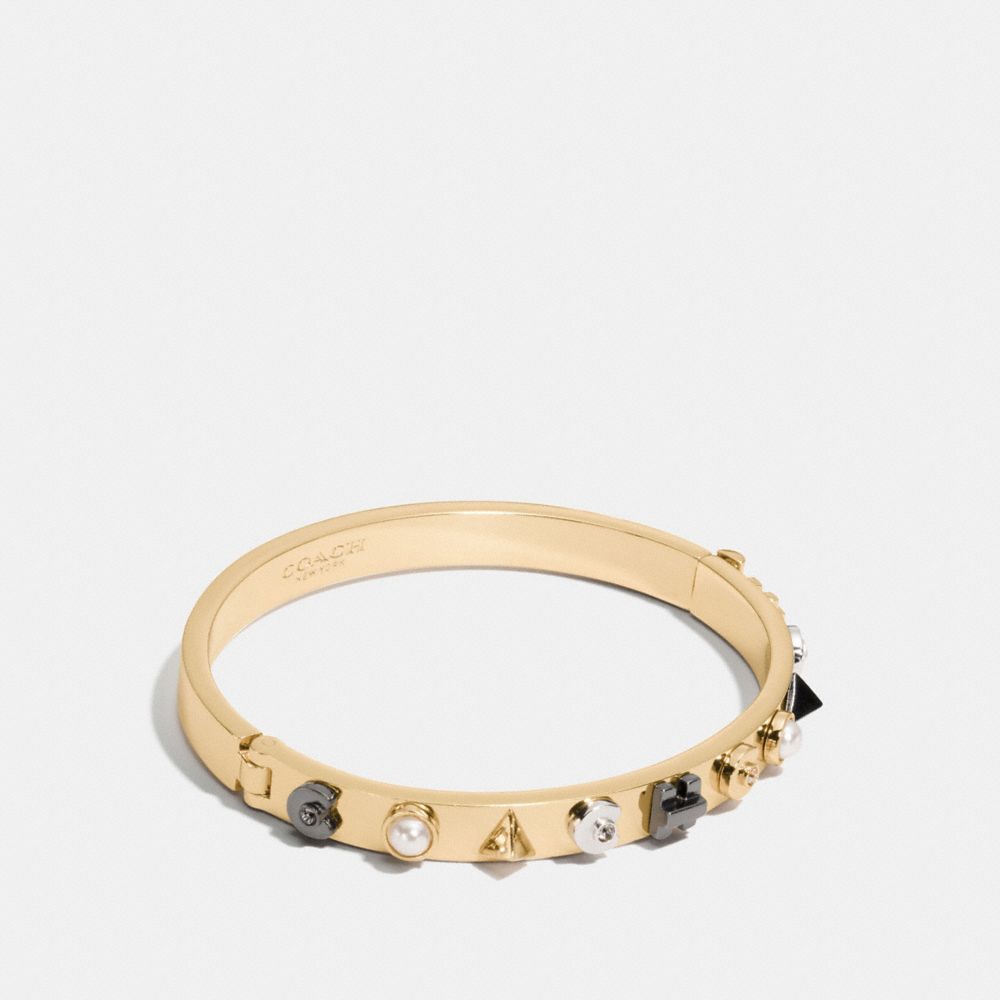 COACH Coach Hinged Bangle