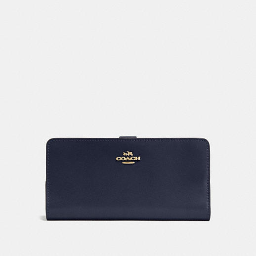 Skinny Wallet in Refined Calf Leather
