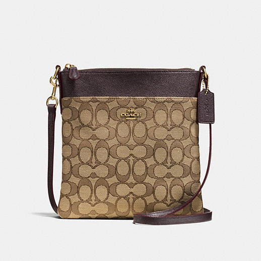 Messenger Crossbody in Signature Jacquard