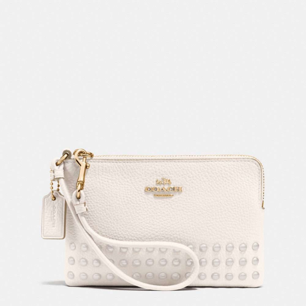 large designer wristlet