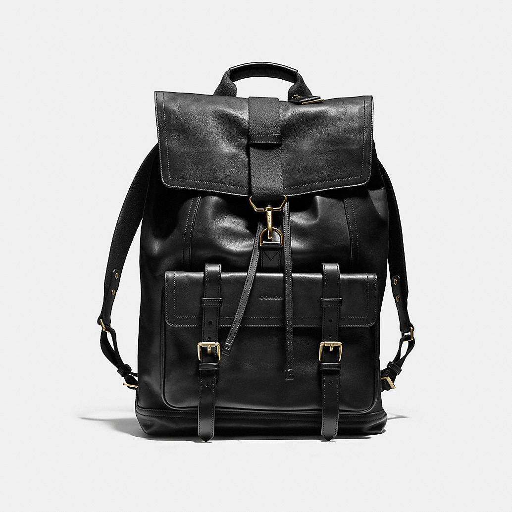 COACH Mens Leather Backpacks | Bleecker Backpack In Leather