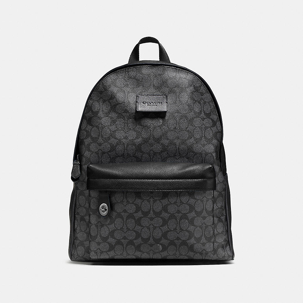 COACH Mens Backpacks | Campus Backpack In Signature Coated Canvas