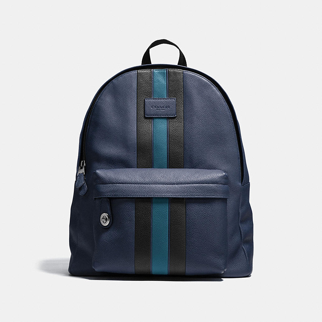 COACH: Campus Backpack With Varsity Stripe