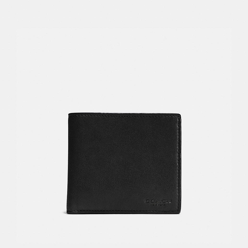 COACH Mens Wallets | Coin Wallet In Sport Calf Leather