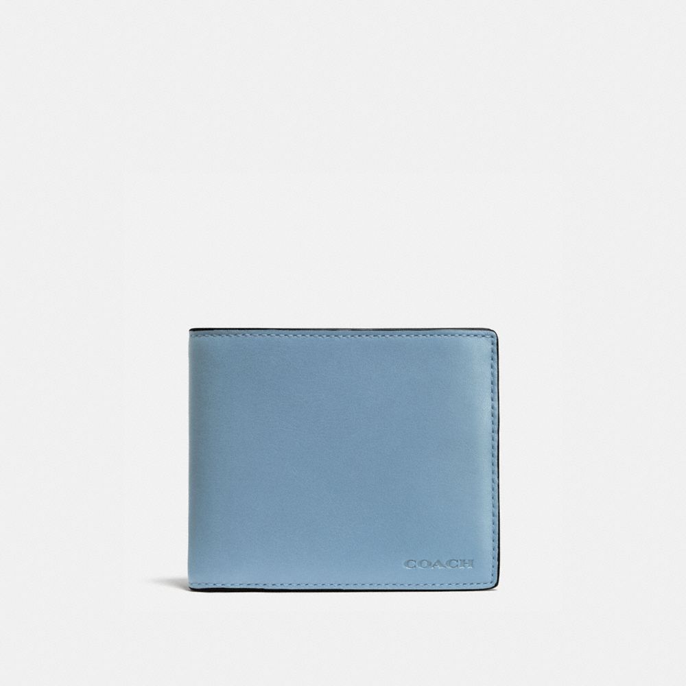COACH Compact Id Wallet in Sport Calf Leather