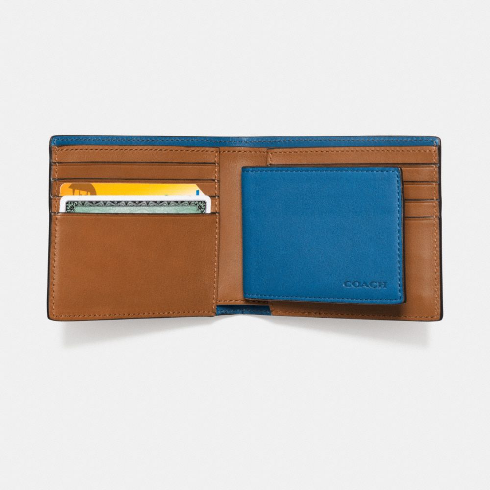 COACH Mens Wallets Compact Id Wallet In Leather