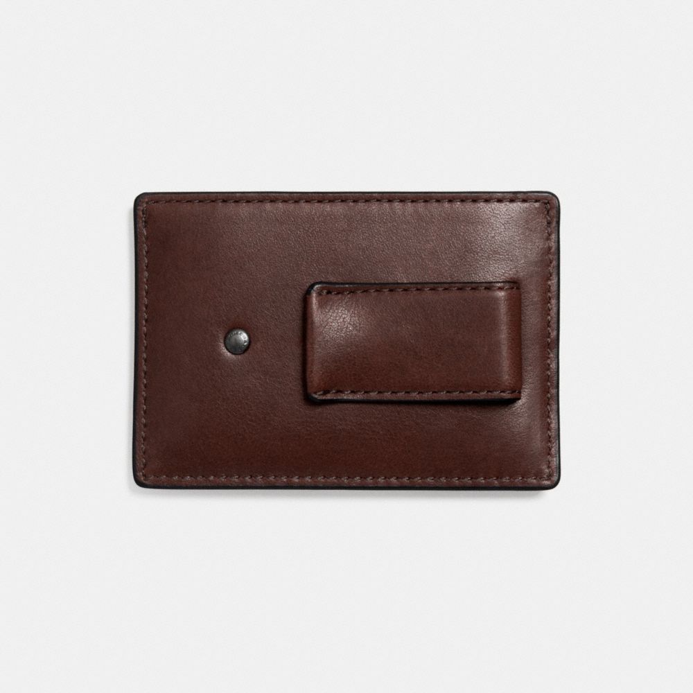 men's coach wallet with money clip