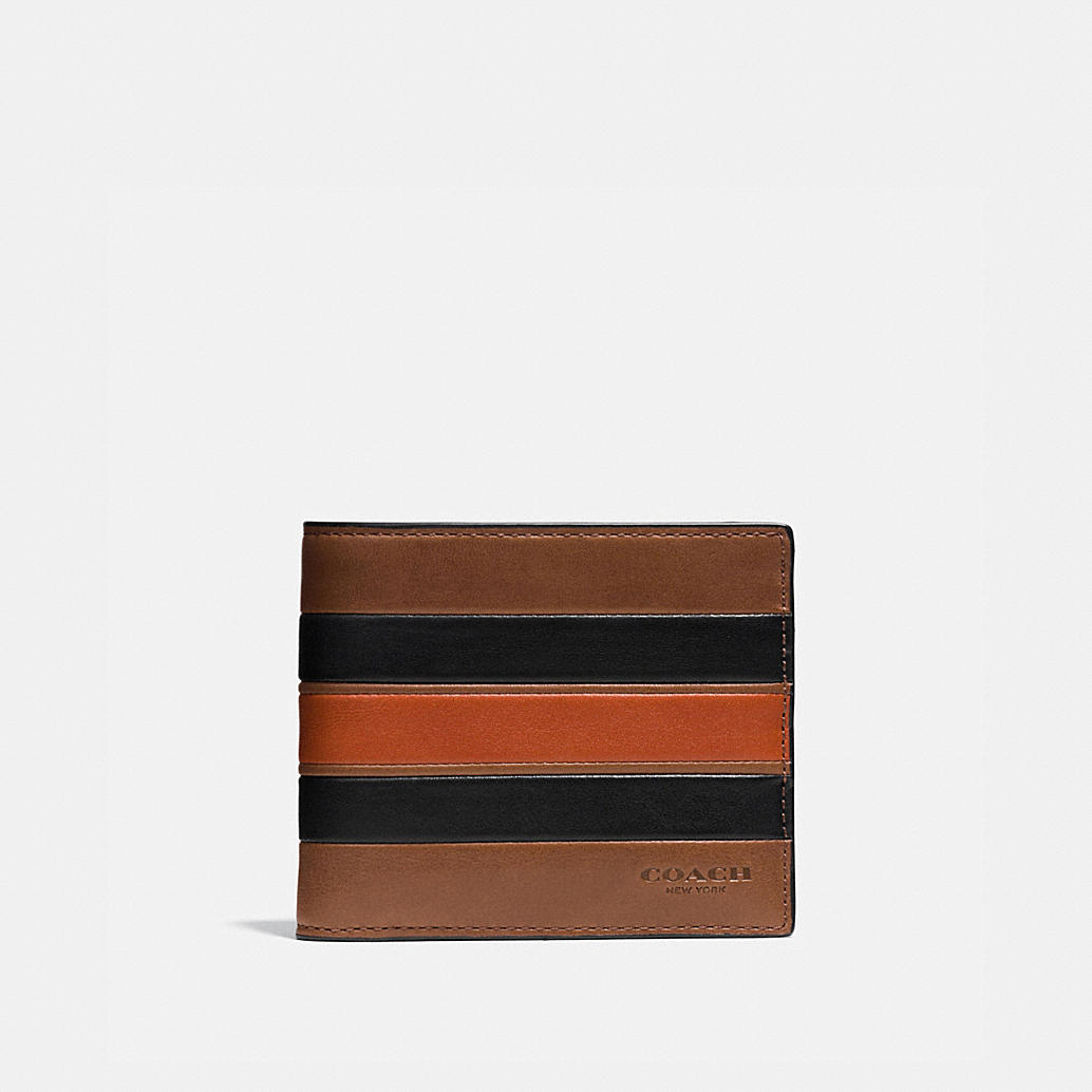 COACH: 3-In-1 Wallet With Varsity Stripe