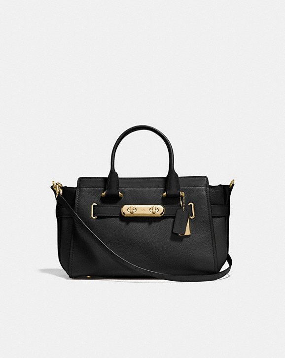 COACH SWAGGER IN PEBBLE LEATHER