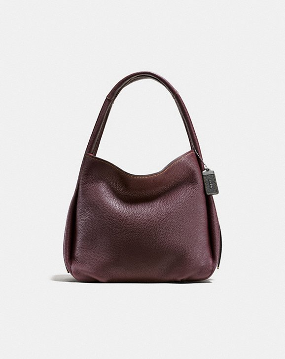 BANDIT HOBO IN NATURAL PEBBLE LEATHER