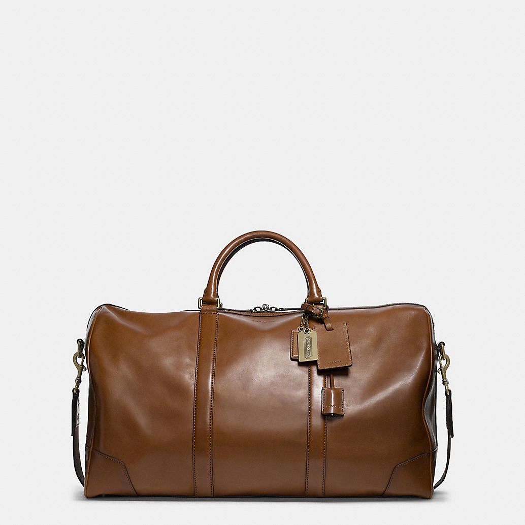 COACH Mens Travel | Bleecker Cabin Bag In Leather