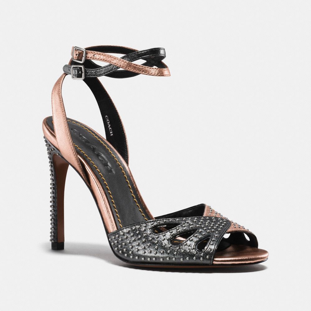 COACH Heel Sandal With Prairie Rivets