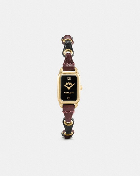 Coach Ludlow Watch With Coach Link, 17mm X 24mm