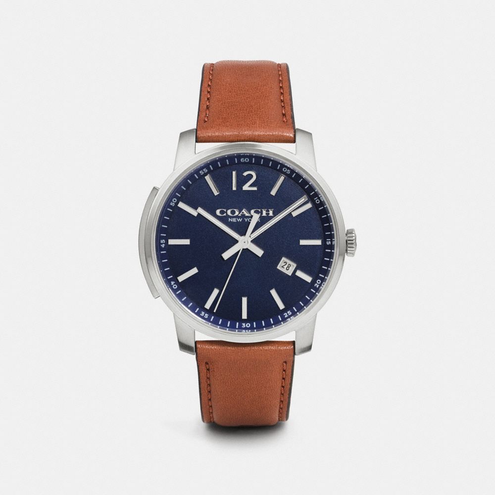 COACH Mens Watches | Bleecker Slim Stainless Steel Strap Watch