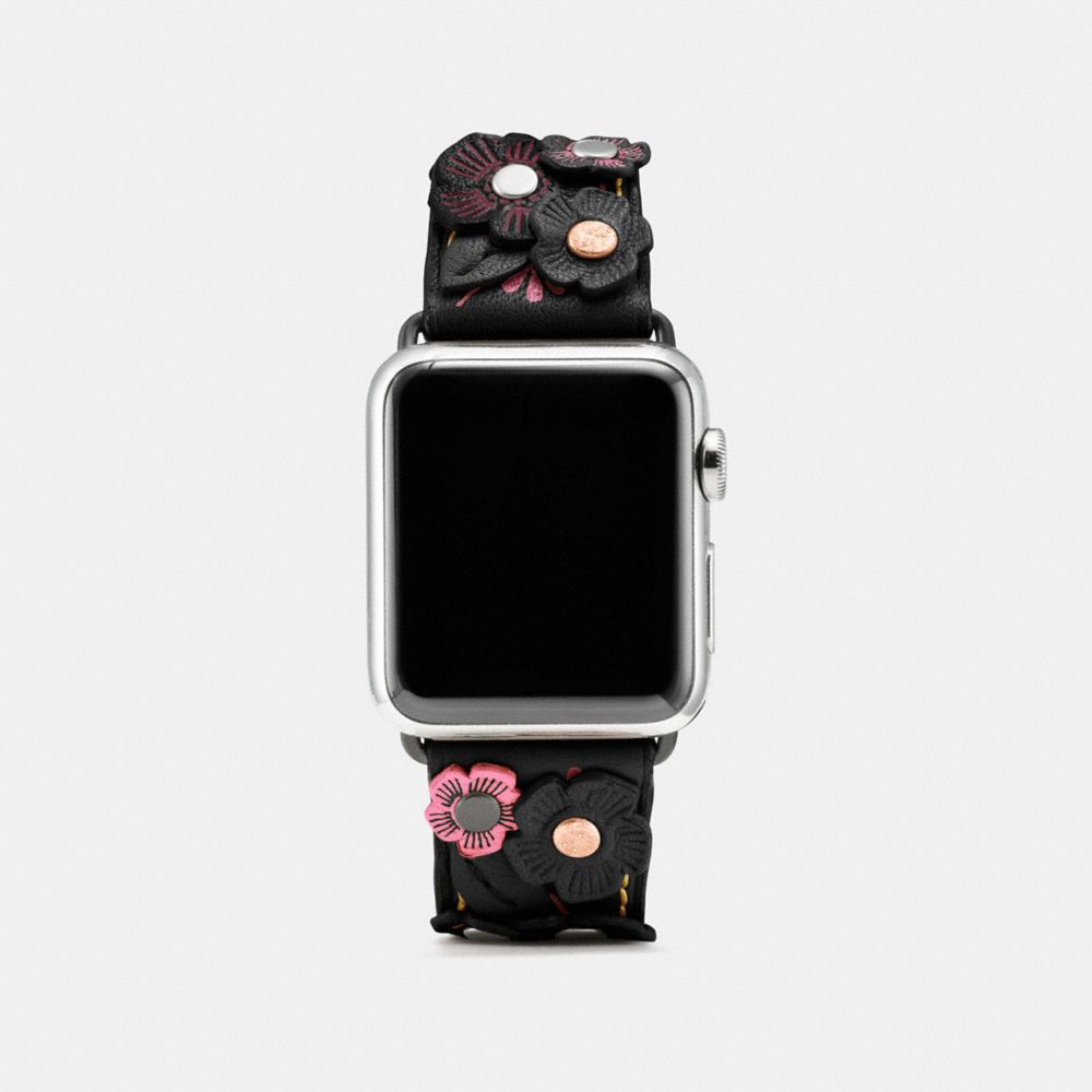 COACH Apple Watch® Strap With Tea Rose