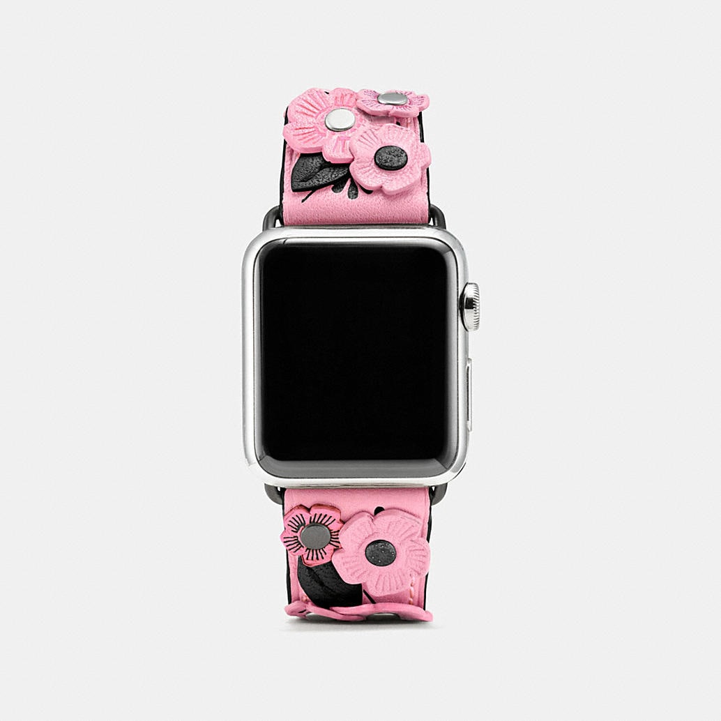 COACH: Apple Watch® Strap With Tea Rose