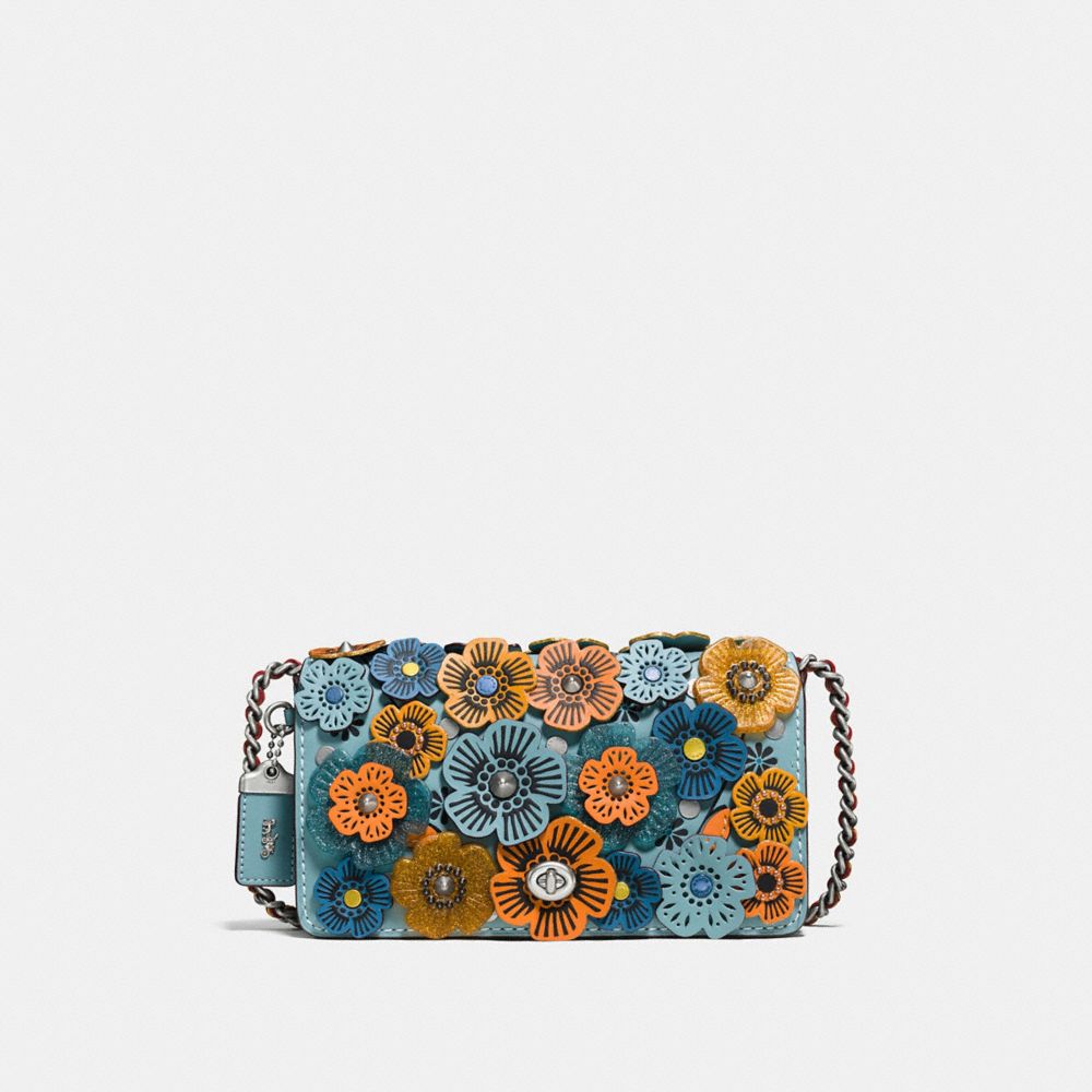 coach yellow flower purse