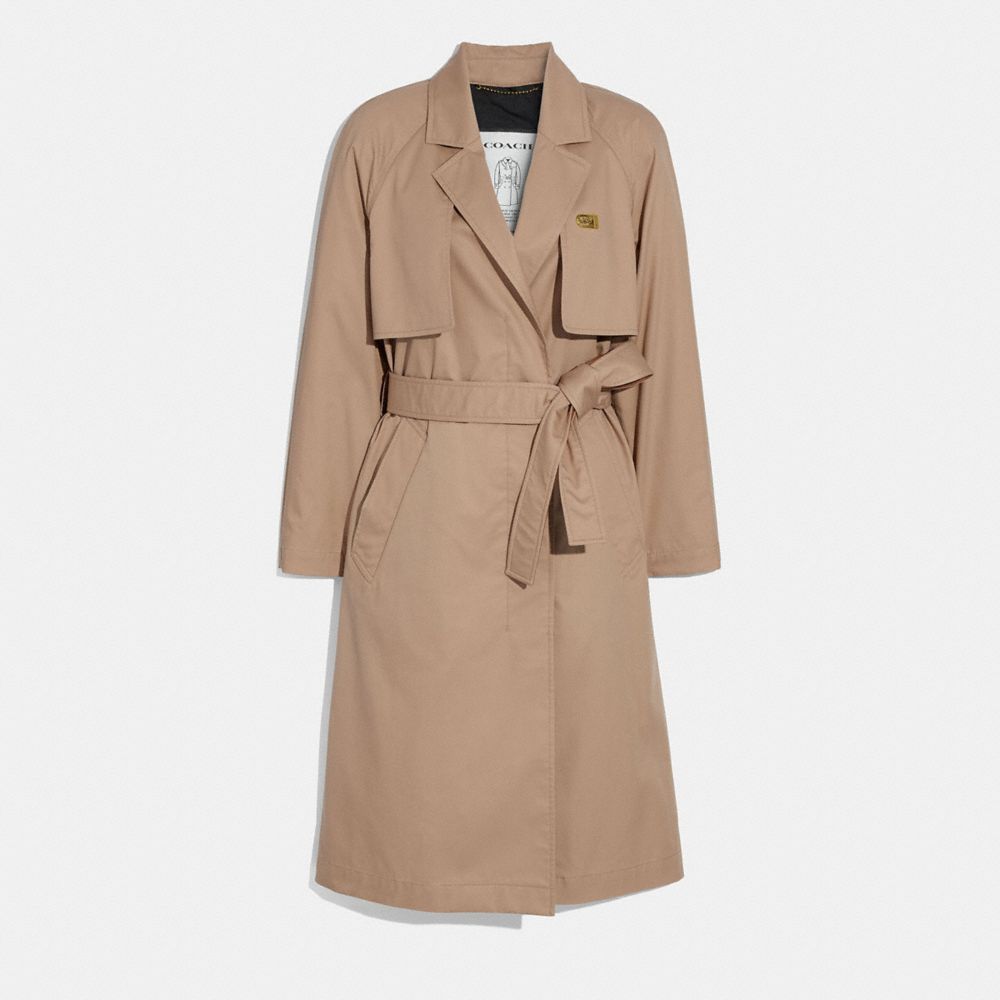 Minimal Trench Coat, , Product