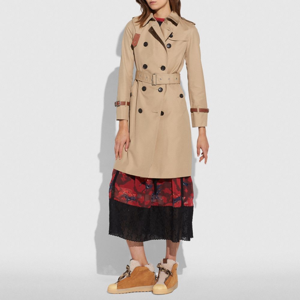 coach trench coat outlet