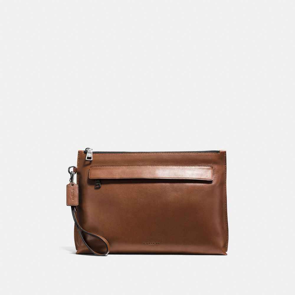 coach leather pouch