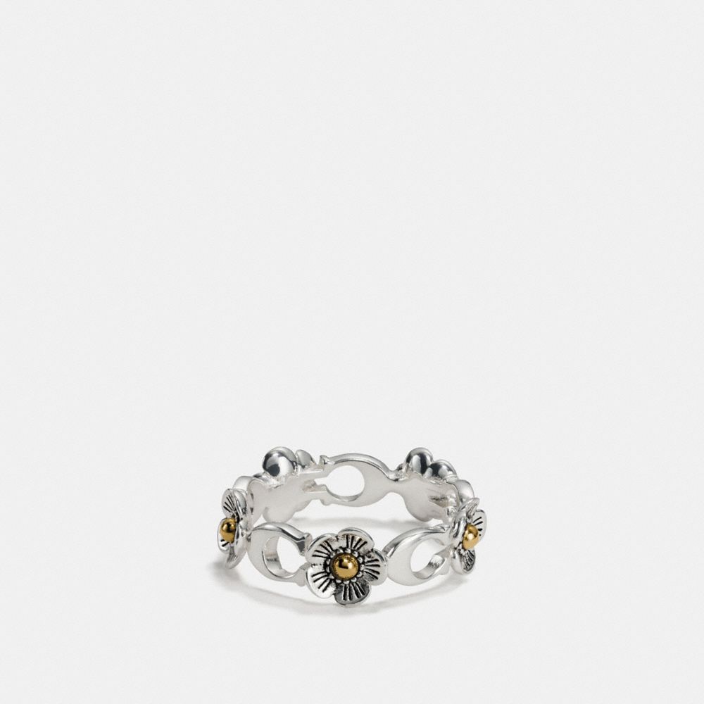Sterling Silver Tea Rose Ring, , Product