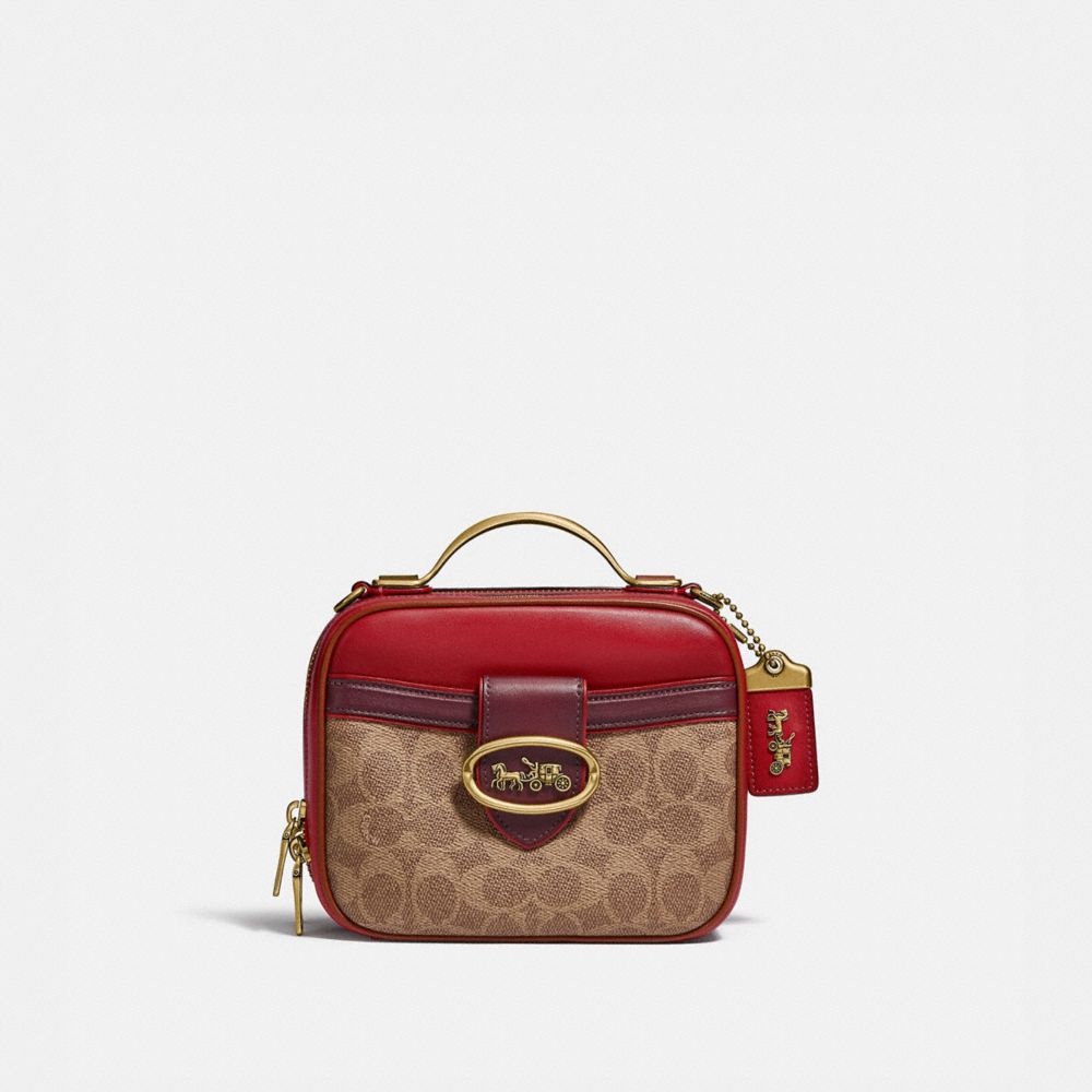 coach maroon bag