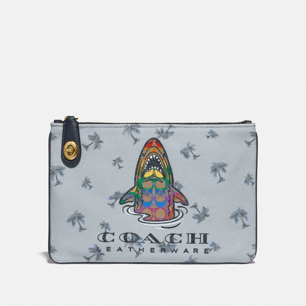 TURNLOCK POUCH 26 WITH RAINBOW SIGNATURE SHARKY