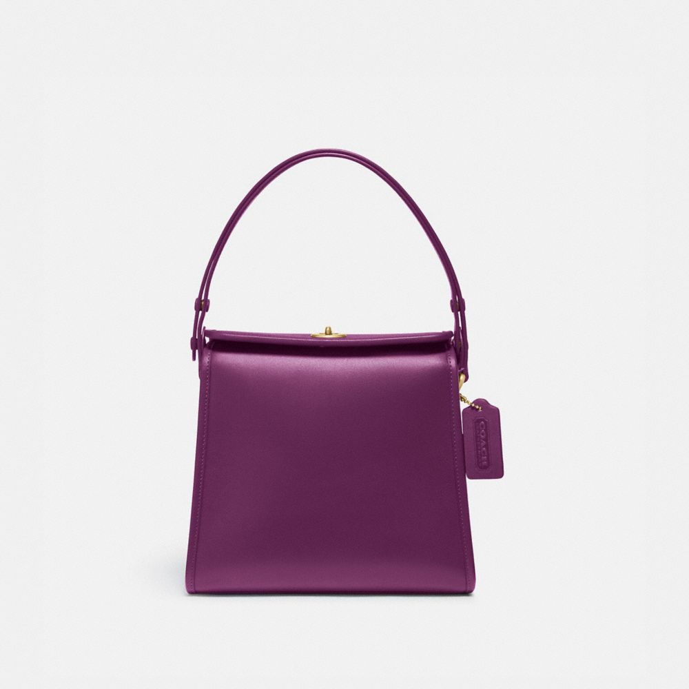 バッグ Coach Tern Lock Shoulder Bag Purple バッグ Coach Tern Lock Shoulder Bag Purple COACH® Outlet