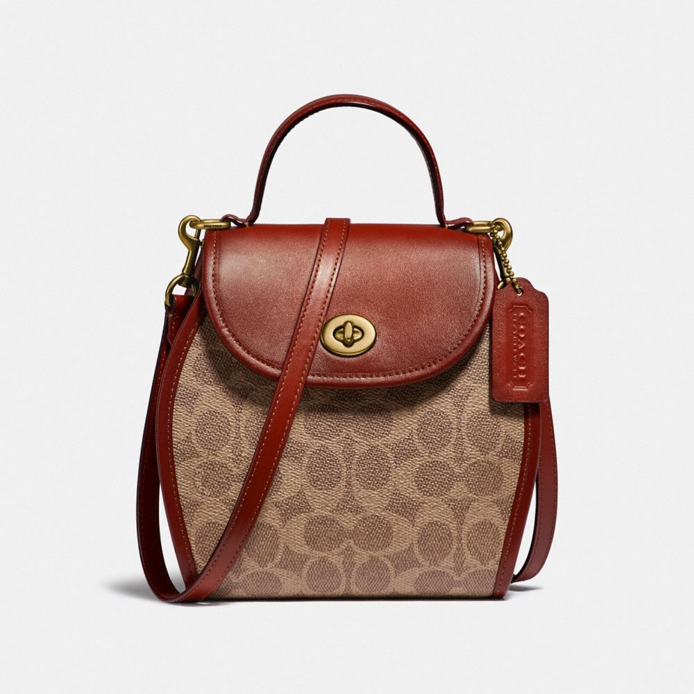 coach top handle crossbody