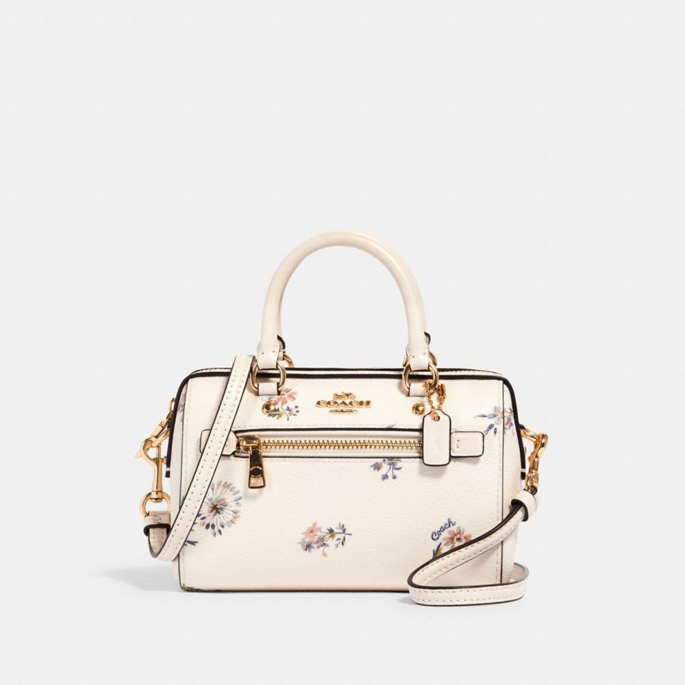 coach floral crossbody bag