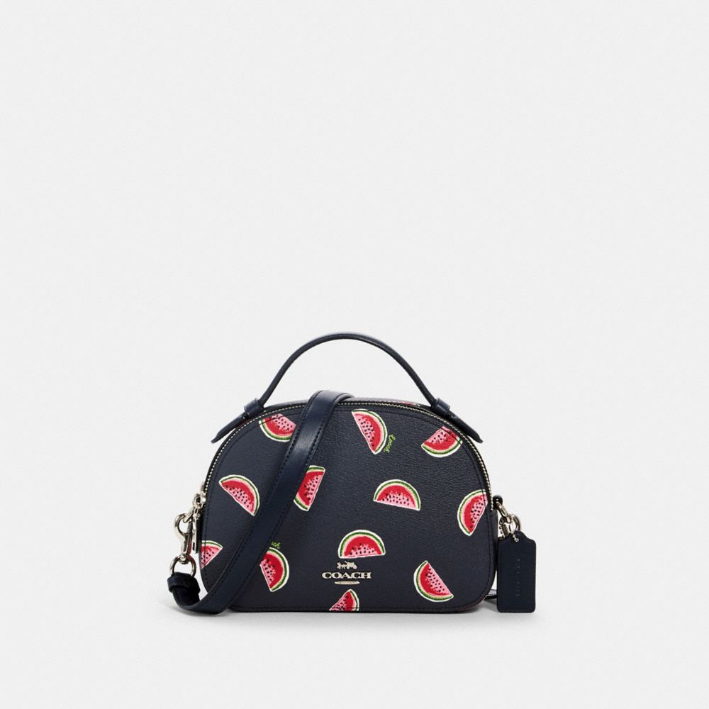 coach printed bag